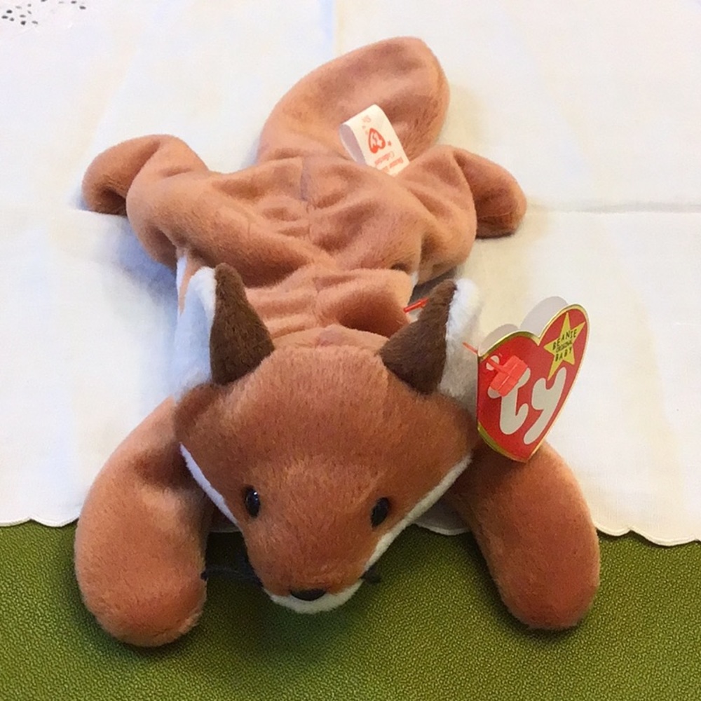 🎉2/15.00🎉 TY Inc. Original Beanie Baby retired new w tags 9/12, 1996 vintage